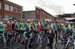 The Cuchulainn crew at the Spring 66 Cycle